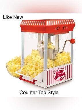Nostalgia countertop vintage  Popcorn Machine EUC